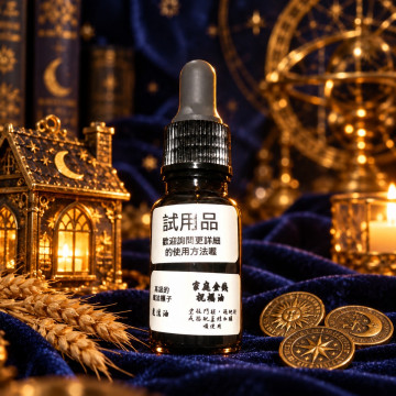 家庭金錢祝福油 - 守護家庭和諧與財運增強的靈性工具 | 南瓜的魔法櫃子