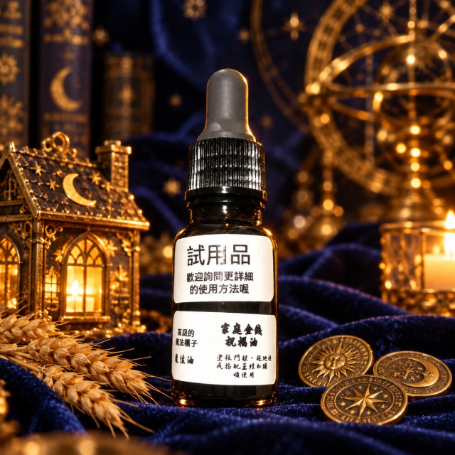 家庭金錢祝福油 - 守護家庭和諧與財運增強的靈性工具 | 南瓜的魔法櫃子