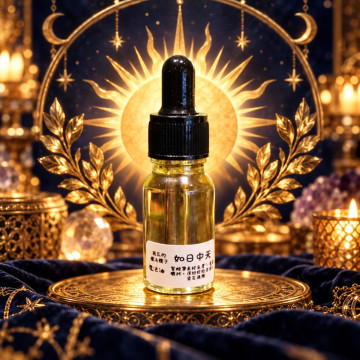 如日中天魔法油 - 增強名聲與事業成功的靈性助力 | 南瓜的魔法櫃子