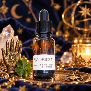 幸運之手魔法油 - 吸引好運與機會的靈性工具 | 南瓜的魔法櫃子