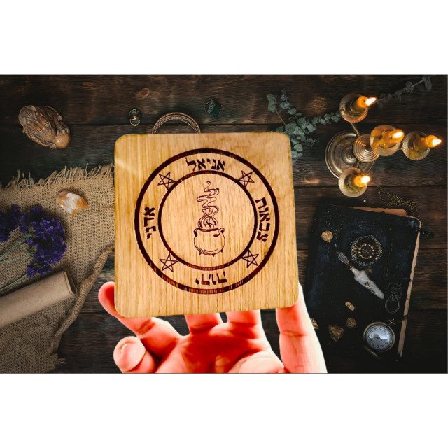 香爐符｜來自所羅門之鑰的儀式護符，強化香氣魔法與靈性連結