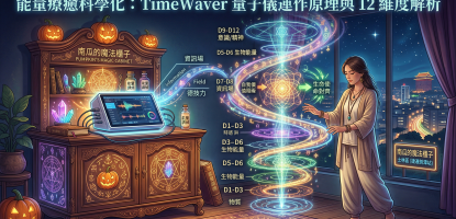 能量療癒科學化：TimeWaver量子儀運作原理與12維度解析