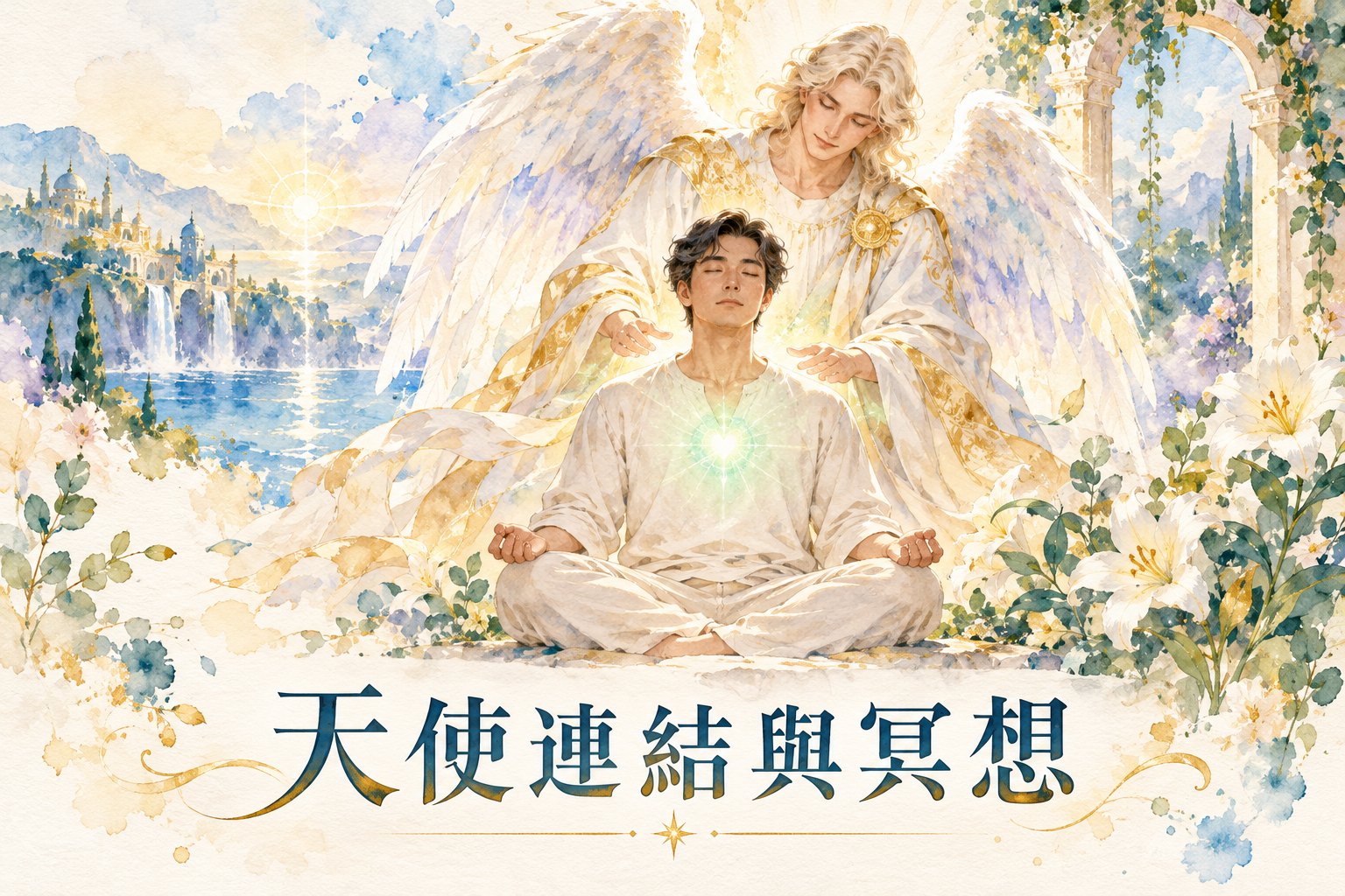 天使療癒課程：守護天使連結與脈輪冥想