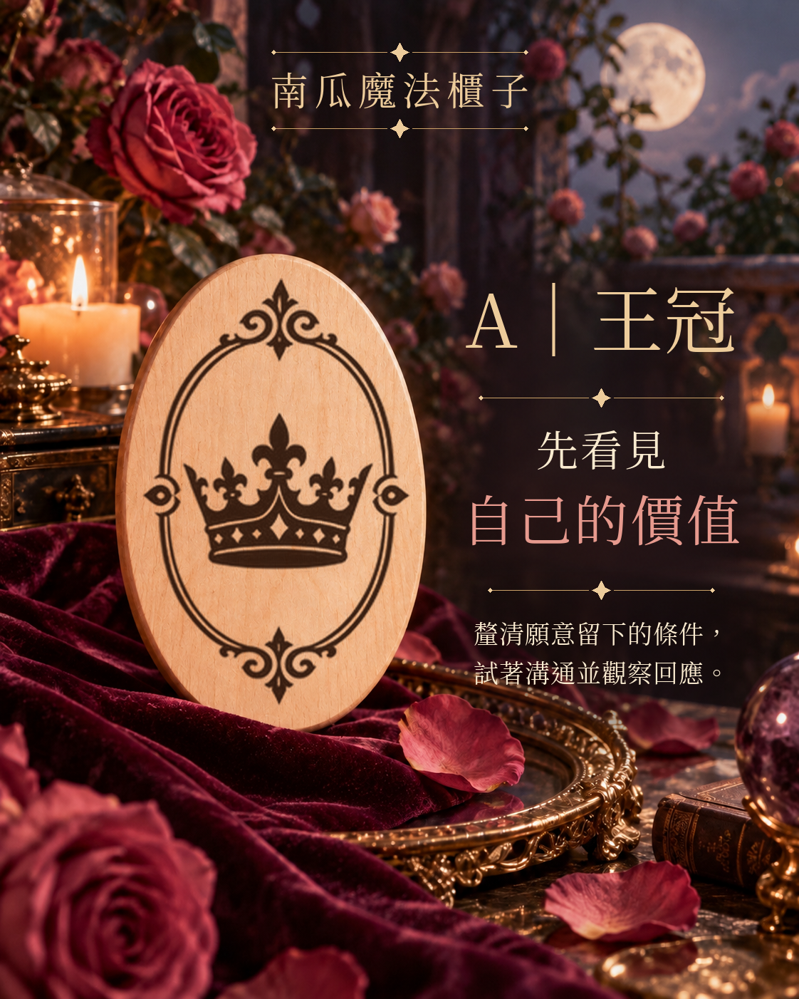 A 王冠：先看見自己的價值