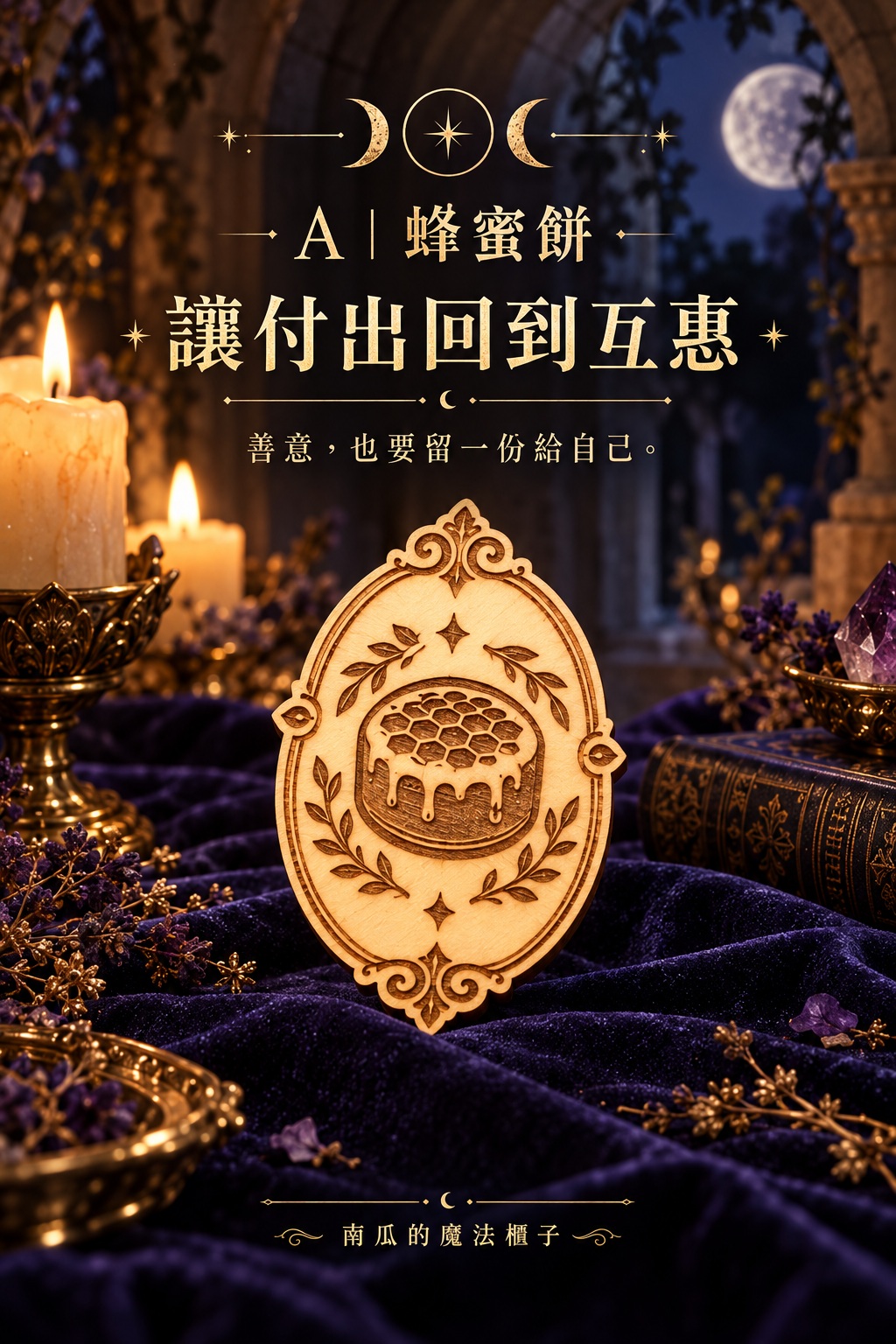 黑卡蒂神諭占卜 A｜蜂蜜餅：讓付出回到互惠